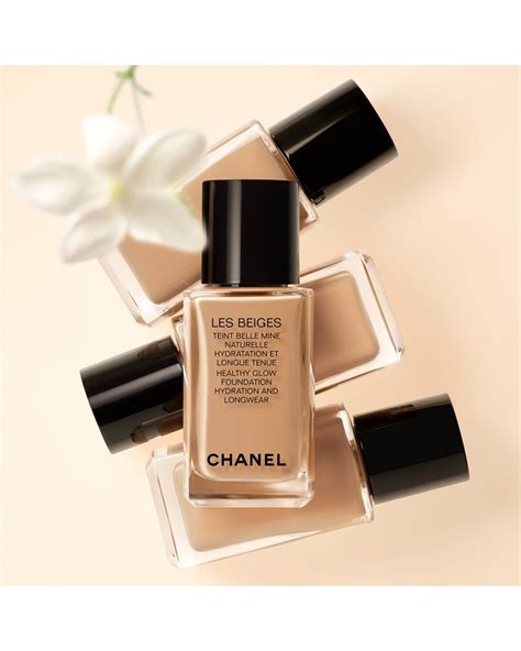 chanel teint belle mine naturelle hydratation et longue tenue|LES BEIGES FOND DE TEINT Teint belle mine naturelle .